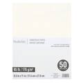 White Dove 8.5" x 11" Cardstock Paper by Recollections™, 50 Sheets
